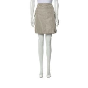 LOUIS VUITTON Silk Mini Skirt Size: M | US8, FR40
